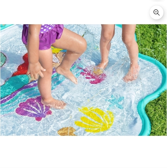 ☀️Disney Little Mermaid 64 in. x 57 in. Splash Pad Bundle💦 - Picture 8 of 8